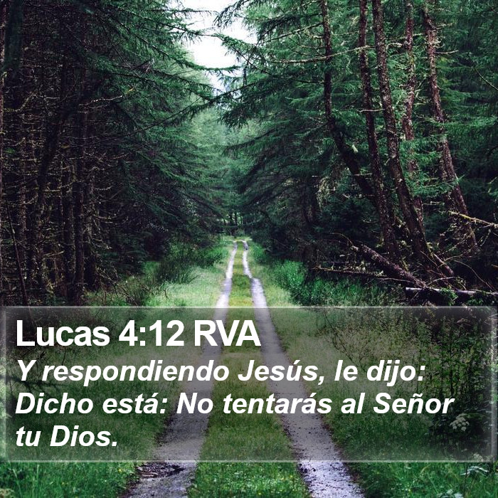 Lucas 4:12 RVA Bible Study