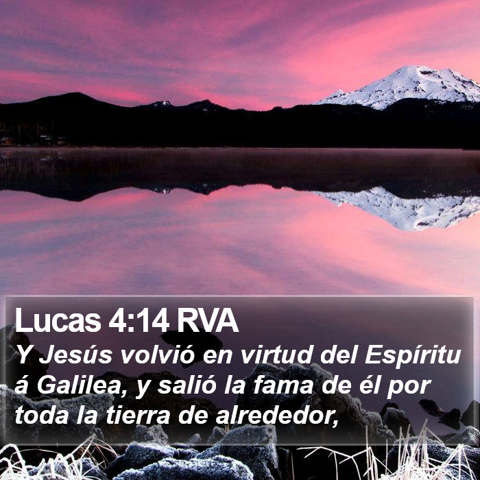 Lucas 4:14 RVA Bible Study