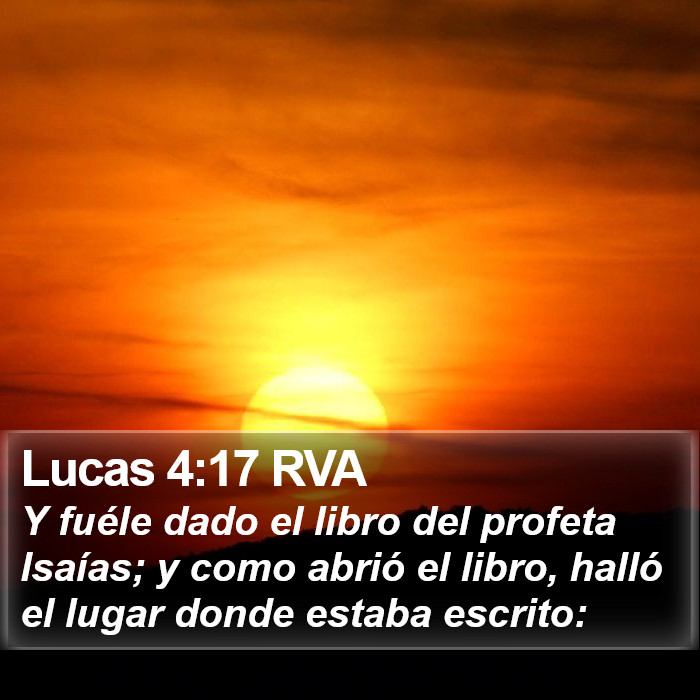 Lucas 4:17 RVA Bible Study