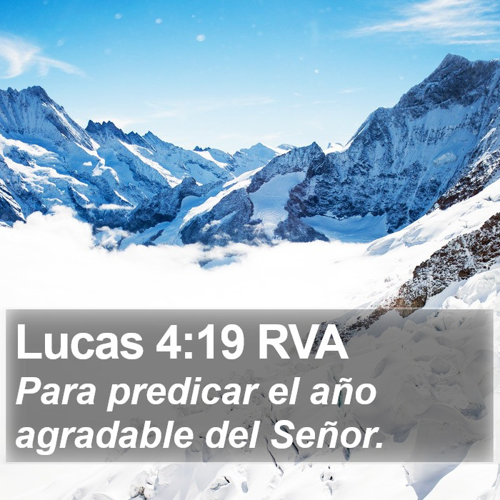 Lucas 4:19 RVA Bible Study