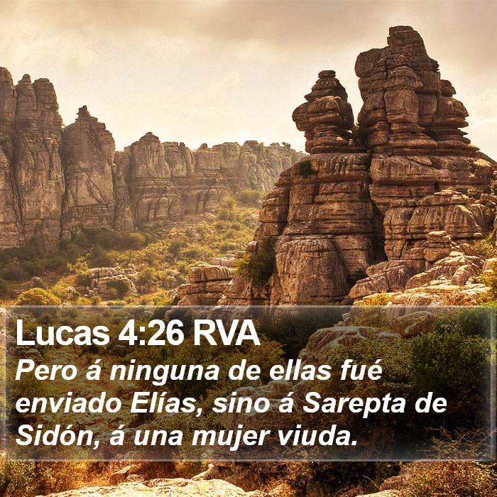 Lucas 4:26 RVA Bible Study