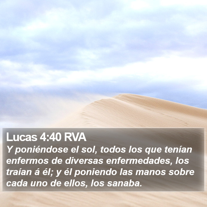 Lucas 4:40 RVA Bible Study