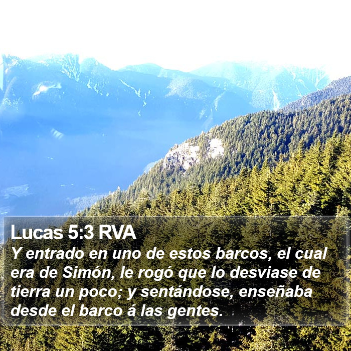 Lucas 5:3 RVA Bible Study