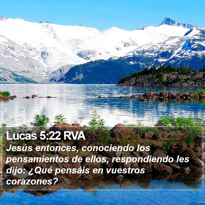 Lucas 5:22 RVA Bible Study