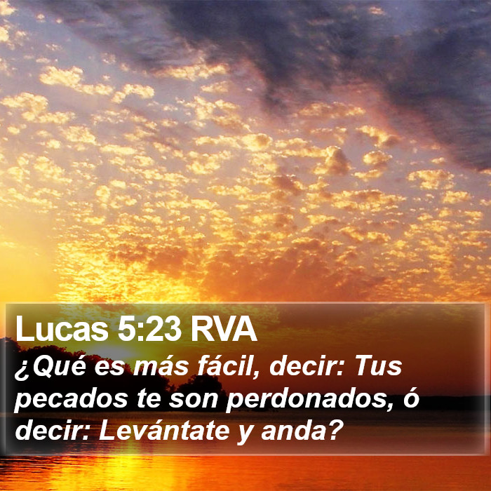 Lucas 5:23 RVA Bible Study