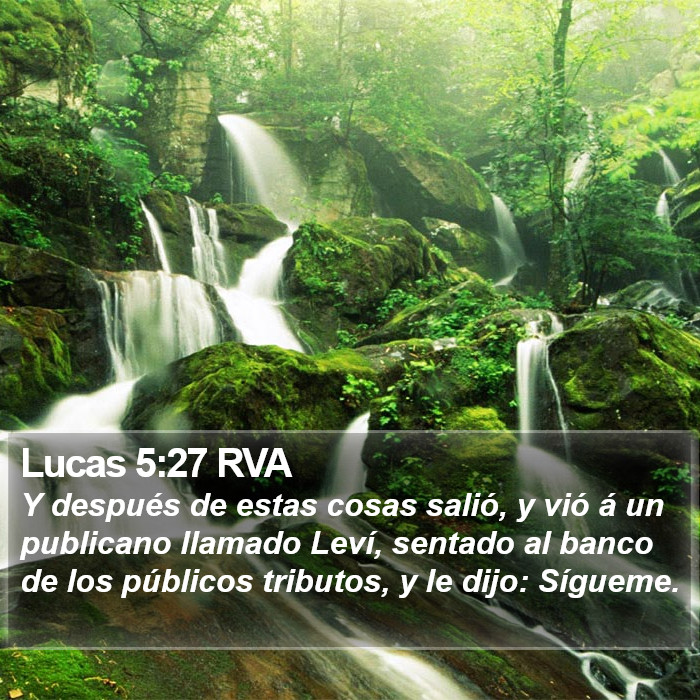 Lucas 5:27 RVA Bible Study