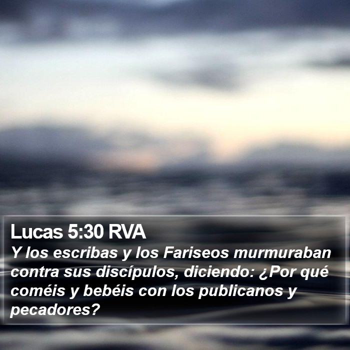 Lucas 5:30 RVA Bible Study