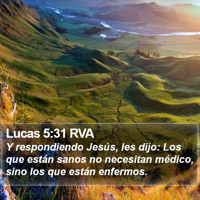 Lucas 5:31 RVA Bible Study