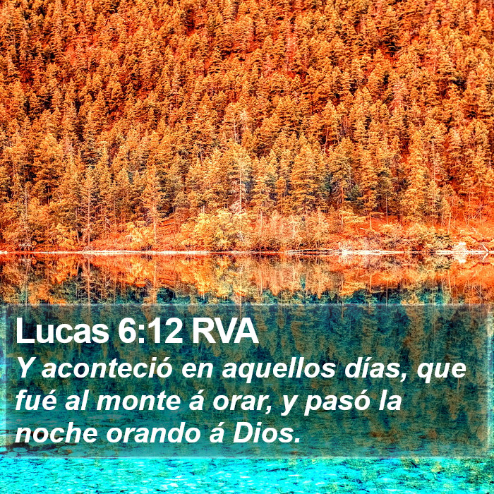 Lucas 6:12 RVA Bible Study