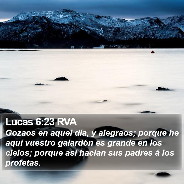 Lucas 6:23 RVA Bible Study