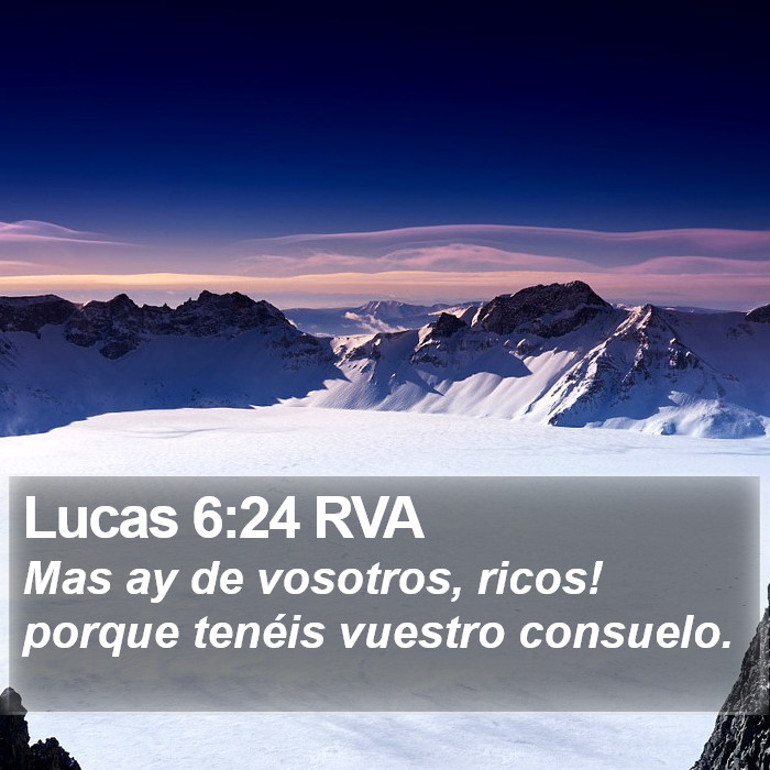 Lucas 6:24 RVA Bible Study