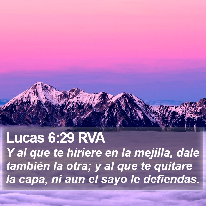 Lucas 6:29 RVA Bible Study