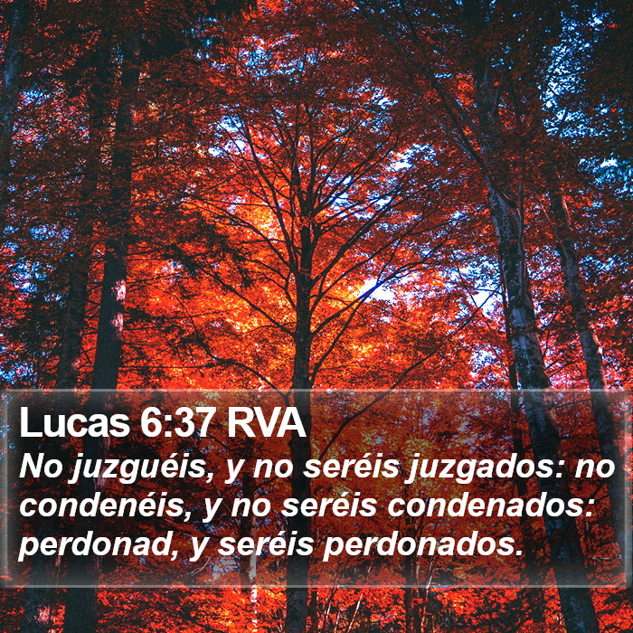 Lucas 6:37 RVA Bible Study