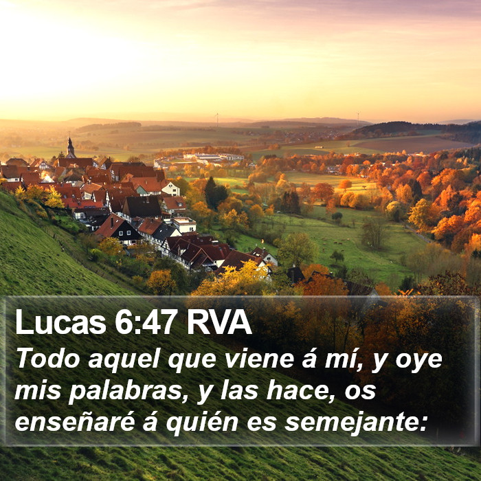 Lucas 6:47 RVA Bible Study