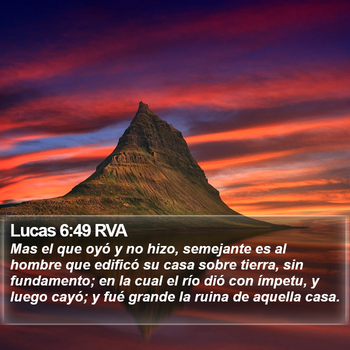 Lucas 6:49 RVA Bible Study