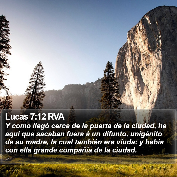 Lucas 7:12 RVA Bible Study