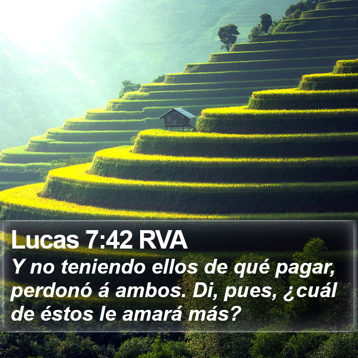 Lucas 7:42 RVA Bible Study