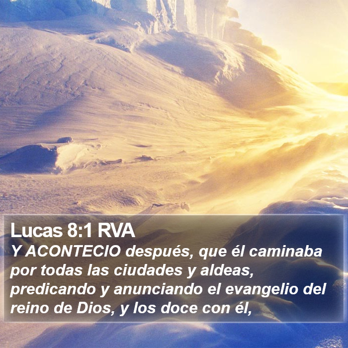 Lucas 8:1 RVA Bible Study