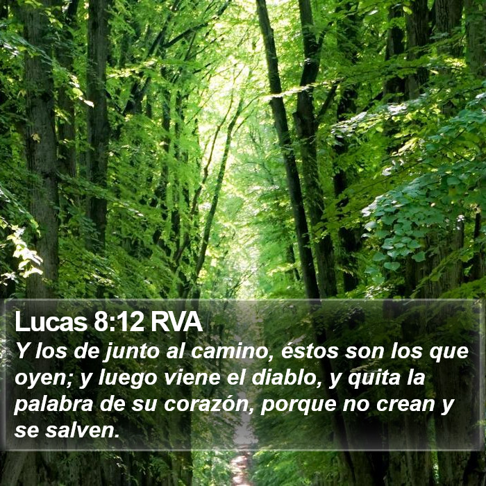 Lucas 8:12 RVA Bible Study