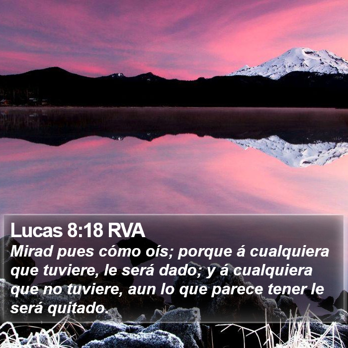 Lucas 8:18 RVA Bible Study