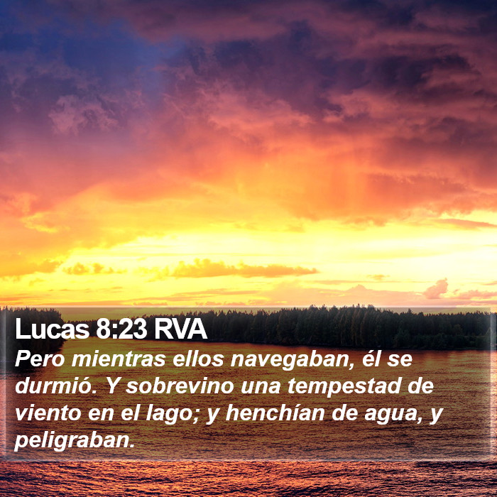 Lucas 8:23 RVA Bible Study