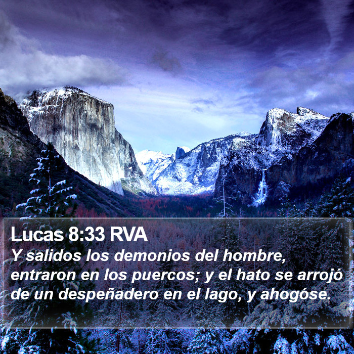 Lucas 8:33 RVA Bible Study