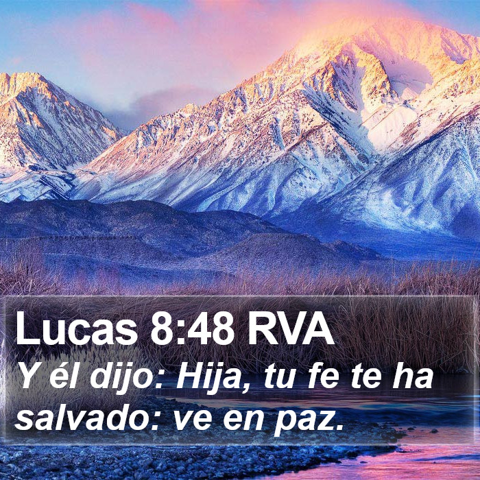 Lucas 8:48 RVA Bible Study