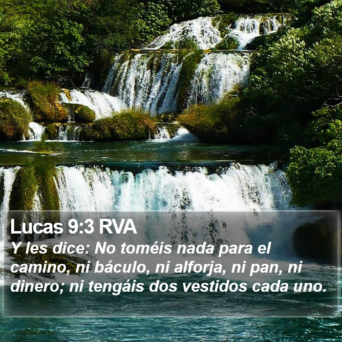 Lucas 9:3 RVA Bible Study