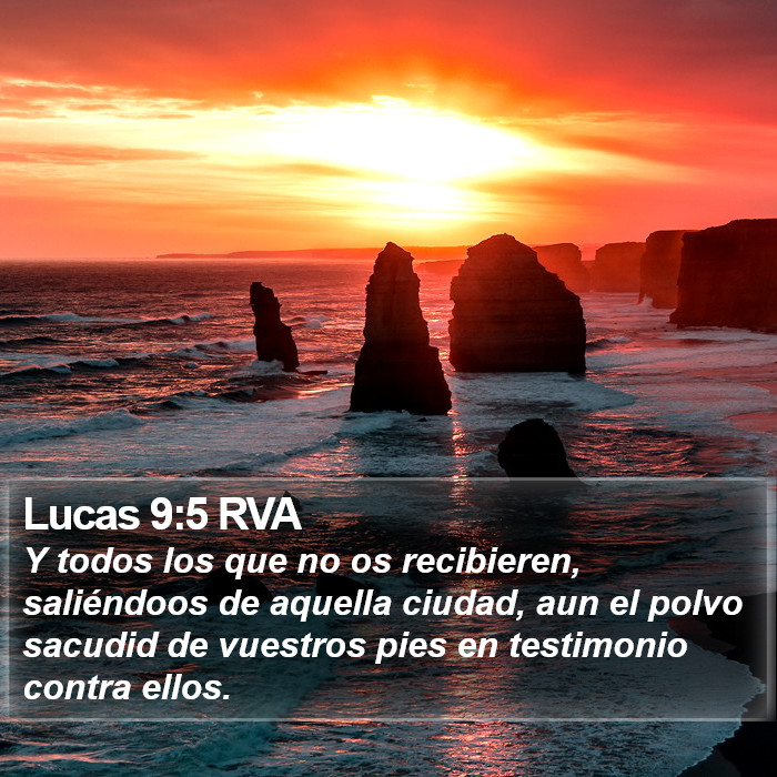 Lucas 9:5 RVA Bible Study