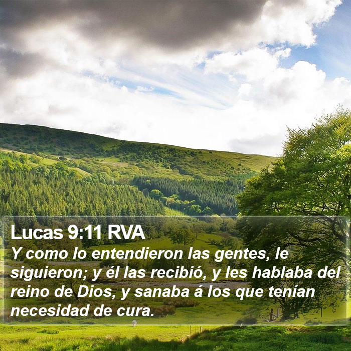 Lucas 9:11 RVA Bible Study