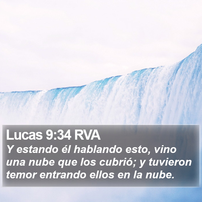 Lucas 9:34 RVA Bible Study