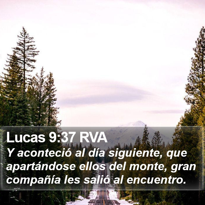 Lucas 9:37 RVA Bible Study