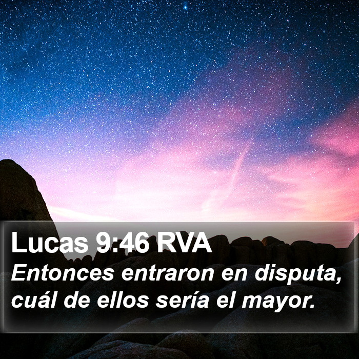 Lucas 9:46 RVA Bible Study