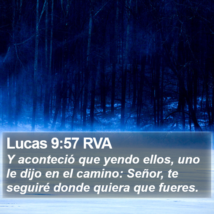 Lucas 9:57 RVA Bible Study