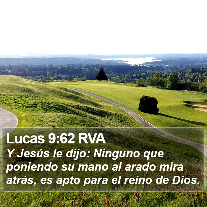 Lucas 9:62 RVA Bible Study