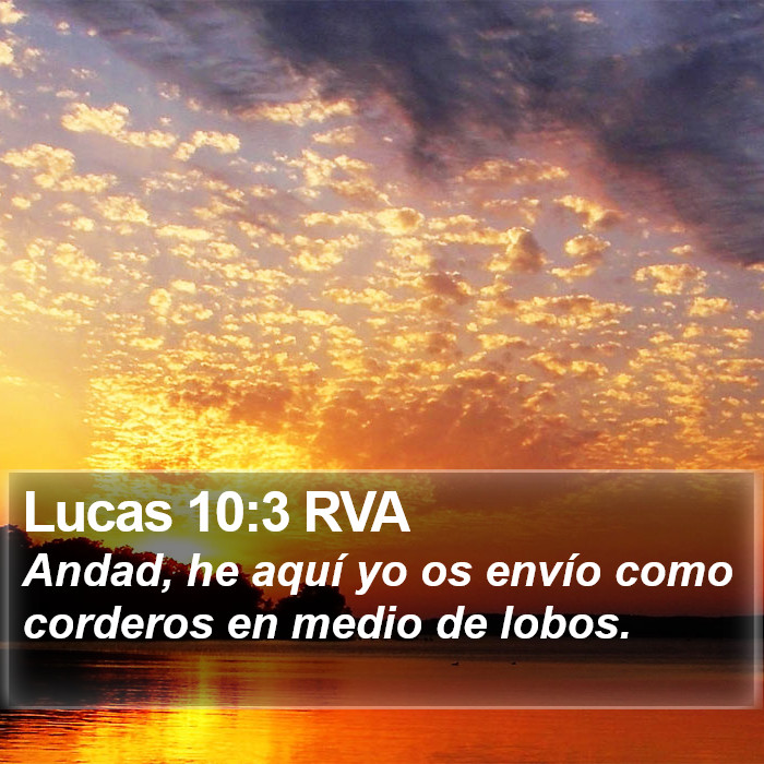 Lucas 10:3 RVA Bible Study