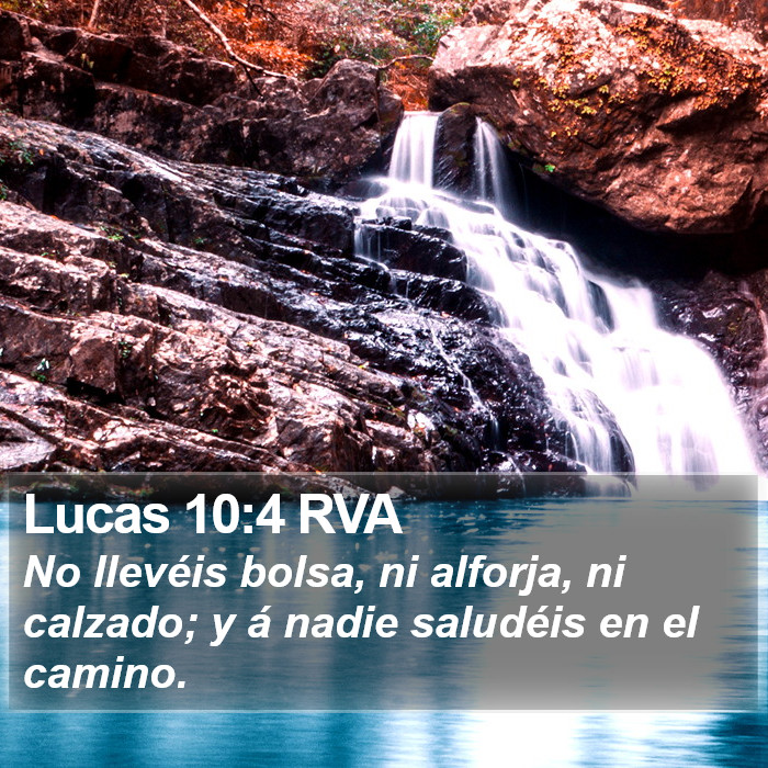 Lucas 10:4 RVA Bible Study