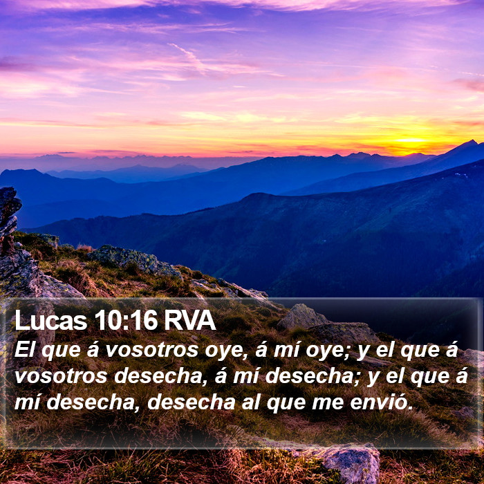 Lucas 10:16 RVA Bible Study