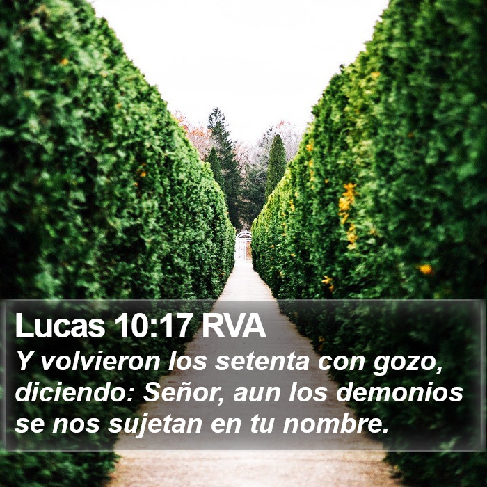 Lucas 10:17 RVA Bible Study