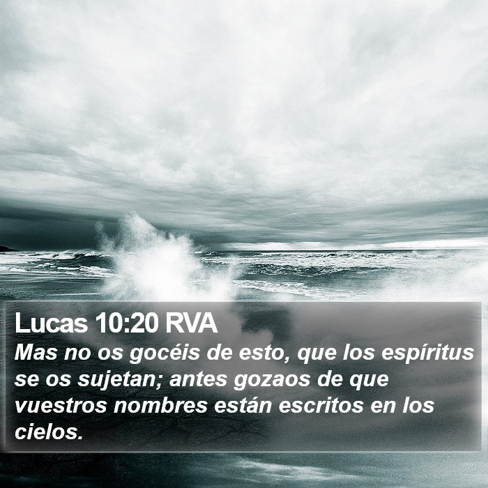 Lucas 10:20 RVA Bible Study