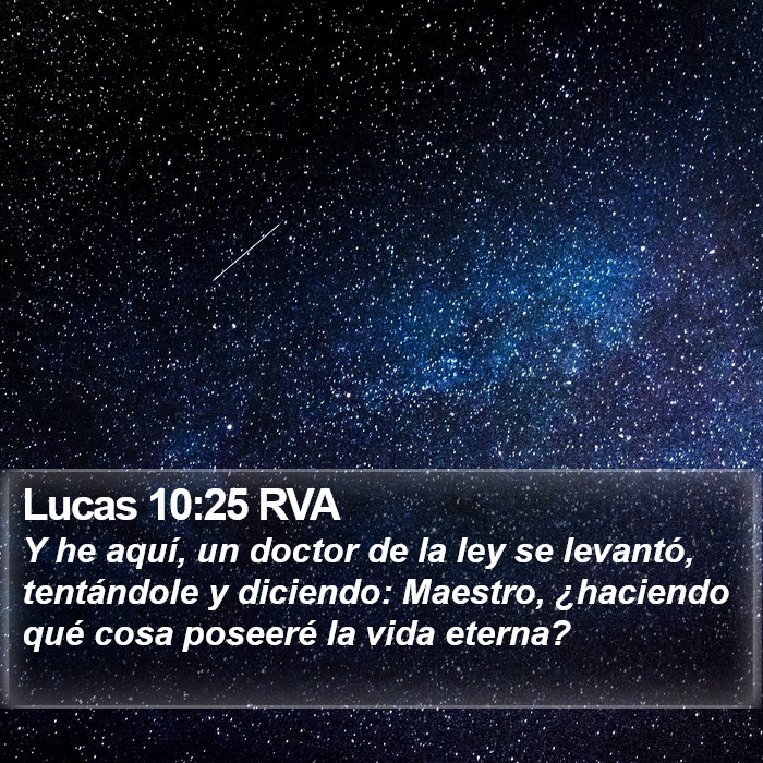 Lucas 10:25 RVA Bible Study