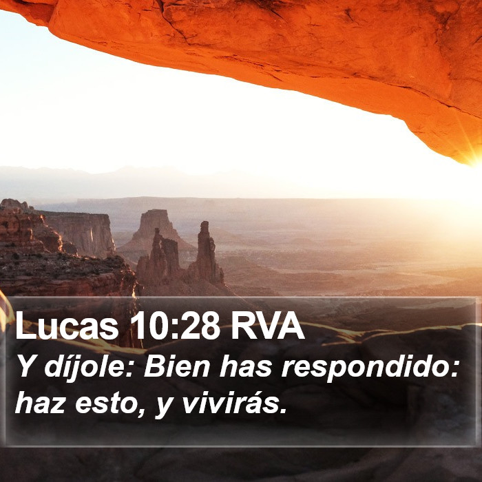 Lucas 10:28 RVA Bible Study