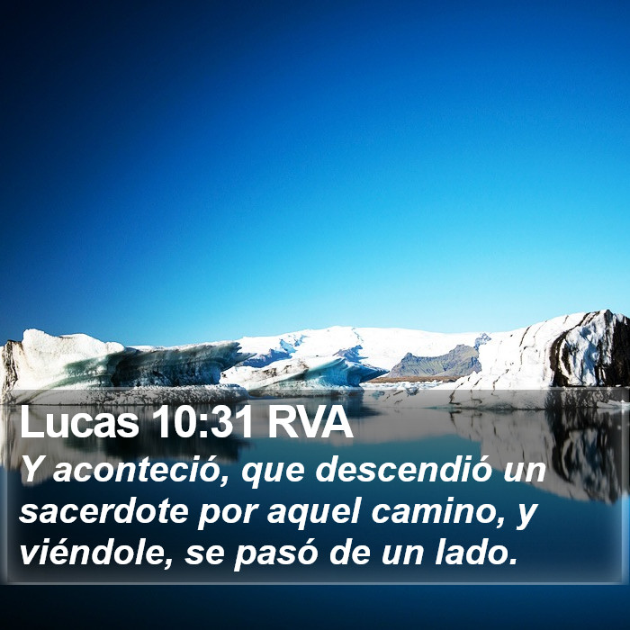 Lucas 10:31 RVA Bible Study