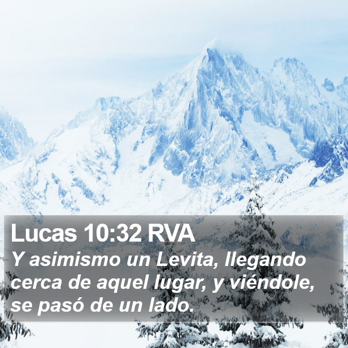 Lucas 10:32 RVA Bible Study