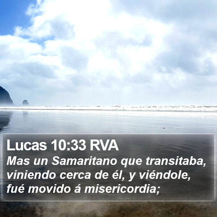 Lucas 10:33 RVA Bible Study