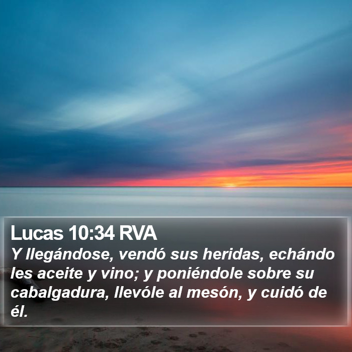 Lucas 10:34 RVA Bible Study