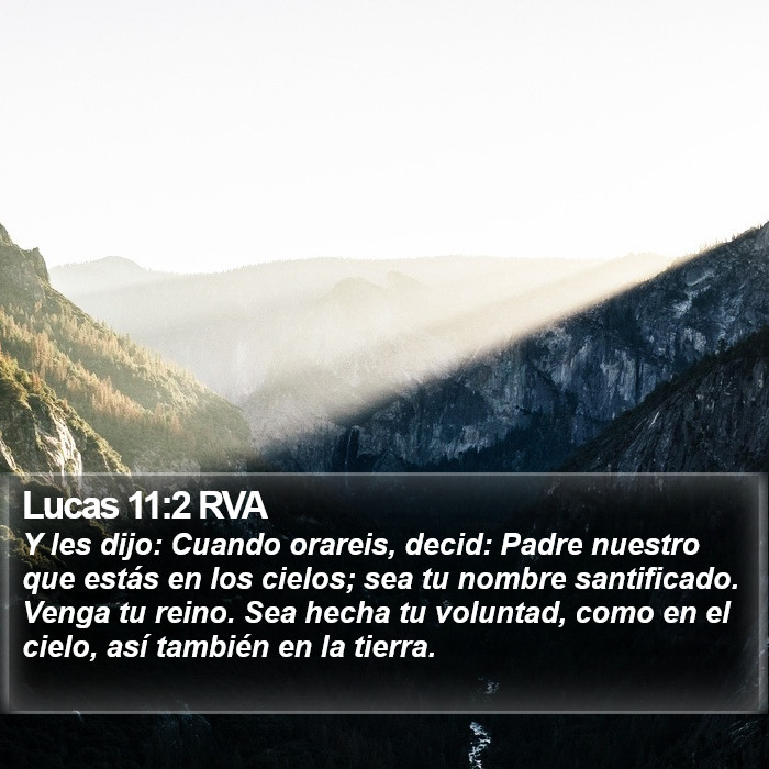 Lucas 11:2 RVA Bible Study