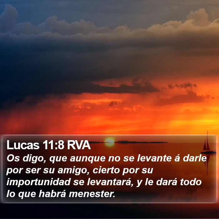 Lucas 11:8 RVA Bible Study