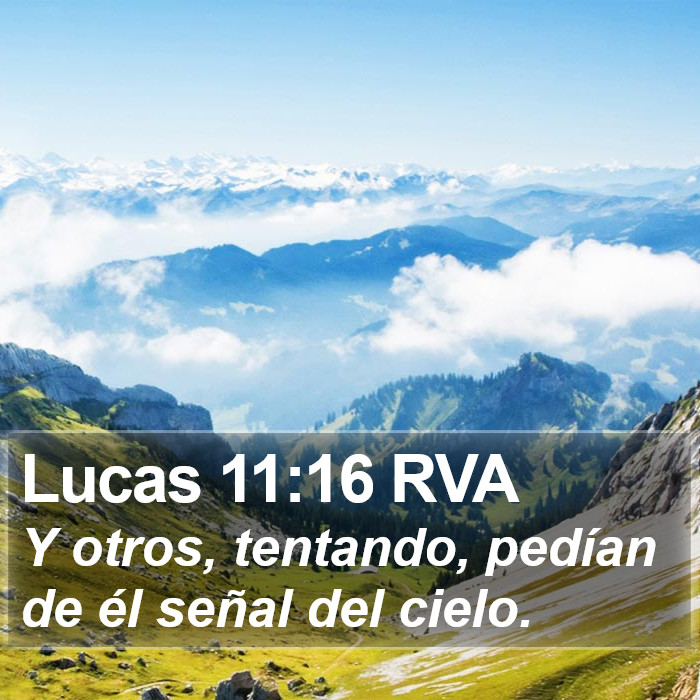 Lucas 11:16 RVA Bible Study