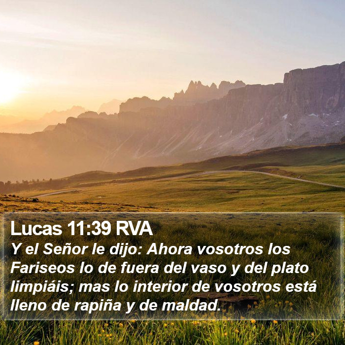 Lucas 11:39 RVA Bible Study